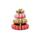 Torre para Macarons 4 Pisos San Felipo Rizzo Confeitaria