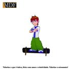 Totem de Mesa Personagem 2 Menino 10 20cm Displays Aniversário Mdf Adesivado - ATACADÃO DO ARTESANATO MDF