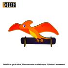 Totem de Mesa Piterodatilo Dinossauro Baby 20cm Displays Aniversário Mdf Adesivado