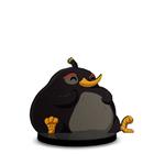 Totem Médio Boneco Angry Birds Angry Berd 14cm + Base