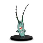 Totem Médio Boneco Bob Esponja Plankton 14cm + Base