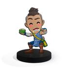 Totem Pequeno Boneco Avatar Sokka 7cm + Base - ShopC