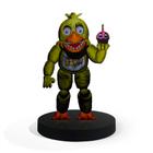 Totem Pequeno Boneco FNAF animatrônico Chica 7cm + Base - ShopC