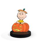 Totem Pequeno Boneco Snoopy Charlie Brown 7cm + Base