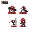 Totens de Mesa Menino Aranha Kit com 4 Displays Aniversário Mdf Adesivado