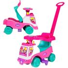 Totoka Plus De Menina Carrinho Quadriciclo Andador Passeio com Haste Cardoso - Cardoso Toys