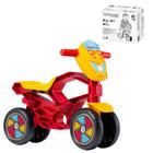 Totokros Motoca De Equilibrio Sem Pedal Vermelha Com 4 Rodas - Cardoso Toys