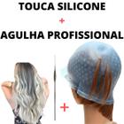 Touca Alinhada Romana Para Luzes Em Silicone + Agulha 1,5mm!