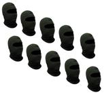 Touca Capuz Ninja Balaclava Verde Moto Motoboy Frio 10 Peças