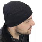 Touca De Frio Para Inverno Gorro De Lã Masculina Feminina Unissex Preta Confortável Estilo Aquece Adulto Intenso