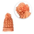 Touca de Frio Pompom Feminina e Masculina Lã Tricot Inverno
