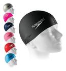 Touca De Natação Hidroginastica Silicone Impermeavel Flat Cap Treinamento e Competição Speedo Original