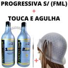 Touca De Silicone + Progressiva 0% FML” Kit Profissional!!