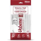 Touca Descartável Sanfonada 20CM 100% TNT Branca - Pacote com 12 - Vabene