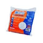 Touca Descartável TNT Sanfonada Com Elástico Branca - 1000 Unidades