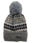 Touca Gorro de Lã com Pompom Adulto Inverno Frio Tricô