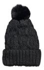 Touca Gorro De Lã Forrada Tricô Inverno Pompom Feminina