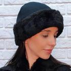 Touca Gorro Feminino Pelúcia Inverno Região De Clima Frio