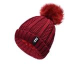 Touca Gorro Forrada Tricot Crochê PomPom Lã Inverno Frio