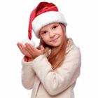 Touca Gorro Infantil Papai Noel em Oxford 44 cm