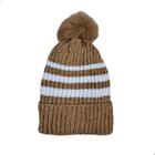 Touca Gorro Veludo Adulto Frio Inverno Forrada Antialérgica PomPom