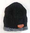 touca Inverno com Forrado Pelúcia Gorro Beanie Proteção Frio