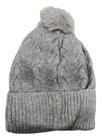 Touca Inverno Feminina Grosso Forrada lisa Com Pompom Proteção Frio