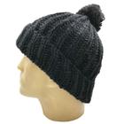 Touca Masculina Feminina Gorro Beanie Caida Pom Pom Trico