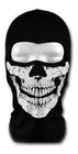 Touca Ninja Balaclava Caveira Moto, Bike - Preta - Dm