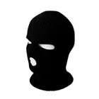 Touca ninja balaclava de lã grossa térmica frio motoboy