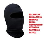 Touca Ninja Balaclava Mascara Segunda Pele Paintball Unissex Tamanho Único - Vinha Fashion