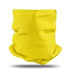 Touca Ninja Toca Balaclava Amarelo Proteção Uv50+ Térmica Resistente