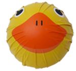 Touca Para Banho Pato Amarelo 28Cm