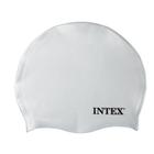 Touca para Natação de Silicone - Branca - Intex - New toys