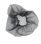 Touca Rede Nylon Preta Para Cabelo - Pacote Com 100 Unidades - Descarpack