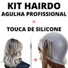 Touca Romana Em Silicone + Agulha Para Reflexos Original Top