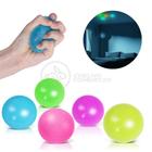 Toy Bolinha Globble Anti Stress de Apertar do Luminosa Fluorecente Gruda Teto e Parede - Tiktoys