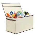 Toy Box G.U.S. Grande caixa de brinquedos dobrável 30x40x40cm Ivory