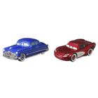 Toy Disney Cars 3 Doc Hudson e Lightning McQueen, pacote com 2 unidades 1:55