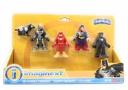 Toy Imaginext DC Super Friends, super-heróis e vilões