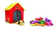 Toy Learning Resources Conjunto tátil Ruff's House Teaching, 30 unidades