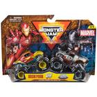 Toy Monster Truck Monster Jam Marvel Homem de Ferro Vs Máquina de Guerra