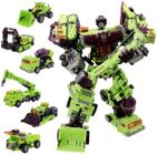 Toy Robot Devastator NBK Deformation Oversize 42 cm 6 em 1