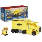 Toy Truck Paw Patrol Big Truck Pup's Rubble com boneco de ação