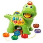 Toy VTech Chomp and Count Dino Green para crianças de 1 a 3 anos