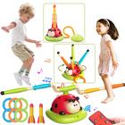 Toys Engfa 3 em 1 Musical Jump, jogo Toss Ring com controle remoto