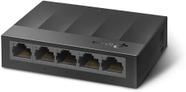 TP-Link Litewave 5 Portas Gigabit Ethernet Switch Divisor de Ethernet de desktop de caixa plástica de switch de rede sem escudo Plug &amp Play Quiet sem fãs Não gerenciado (LS1005G)
