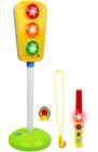 Traffic Light Toy Kiddie Play para crianças, carros e bicicletas