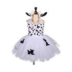 Traje de Halloween Infantil Cosplay Animal - Girafa, Vaca, Tigre, Leopardo e Zebra