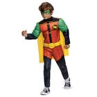 Traje Disguise Batwheels Robin Muscle 3T-4T para crianças